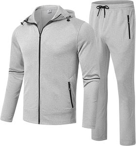 Streetwear Tracksuits Wholesale Custom Logo Mens and Womens Hoodie with Joggers Two Piece Set Fashion Clothing Supplier - Product Image 1