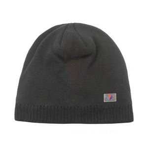 Best Selling 100% <b>Wool</b> High Quality Customizable Unisex Winter <b>Beanie</b> Hat Solid Color Jacquard Knit for Adults Daily Casual - Product Image 1
