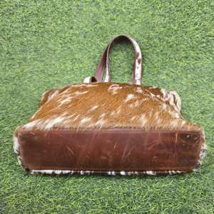 Sac fourre-tout tendance en cuir de vachette de luxe avec fermeture éclair, sac à bandoulière pour femme LHTB-0052 - Product Image 3