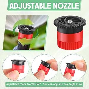 หัวฉีดปรับได้สำหรับระบบฉีดน้ำแบบป๊อปอัพสำหรับการรดน้ำต้นไม้ - Product Image 1