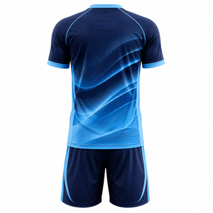Fabricante de Camisetas de Fútbol al por Mayor, Proveedor de Uniformes de Fútbol Personalizados, Marca Privada OEM, Fábrica de Ropa Deportiva para Equipos, 100% Poliéster - Product Image 2