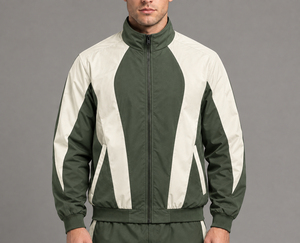 Chaqueta Bomber Unisex Azul de Lona con Cierre de Cremallera, Transpirable, Resistente al Viento, con Capucha, Relleno de Plumón, Informal, de Punto, Manga Larga, Color Sólido - Product Image 5