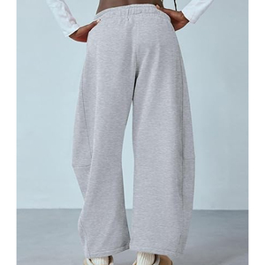Pantalon de survêtement ample pour homme, coupe baggy, jambe large, style streetwear, impression personnalisée, broderie, fournisseur OEM, prix abordable - Product Image 3