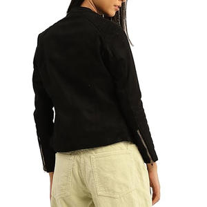 Chaqueta de Cuero Suave para Mujer, Diseño Elegante, Ropa de Invierno, Moda de Lujo, Marca Privada OEM - Product Image 6