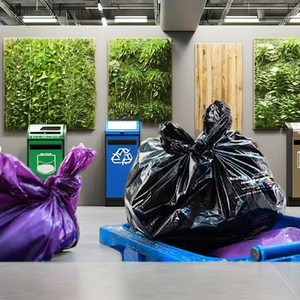 UKHI PBAT Biodegradable <b>Compostable</b> High Strength Blown Film Grade Food Grade Garbage <b>Bag</b> Highly Disposable Recyclable - Product Image 3