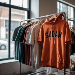 เสื้อยืดและเสื้อฮู้ดผู้ชาย ผ้าฝ้ายลำลอง สตรีทแวร์ สวมใส่สบาย พิมพ์ลาย เสื้อแขนยาว ผลิตตามสั่ง ขายส่ง - Product Image 1