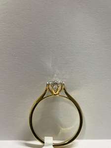 Anillo Exclusivo para Dama con Diamante Redondo de 0.64 CT, Oro Amarillo de 18K, Diamante Cultivado en Laboratorio, Certificado IGI, VVS, Único para Aniversario - Product Image 3