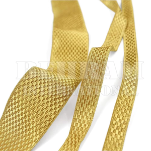 Hilo Metálico Mylar Dorado Ecológico al por Mayor para Adornos de Seguridad Tradicionales y Vestimentas de Iglesia y Disfraces de Lujo - Product Image 2