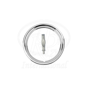 Anillo Nasal para Ganado, Acero Inoxidable, Reutilizable, con Llave de Bloqueo, Acabado Satinado, 2-3/4 Pulgadas x 5/16 Pulgadas, Control Veterinario de Ganado - Product Image 1