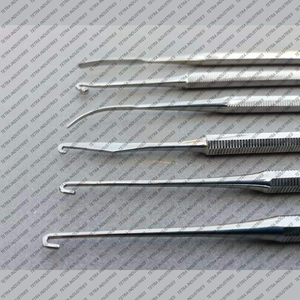 Juego de 6 Extractores de Flebectomía Varady, Ganchos para Piel, Acero Inoxidable Alemán, Certificación CE, Reutilizables, Quirúrgicos - Product Image 2