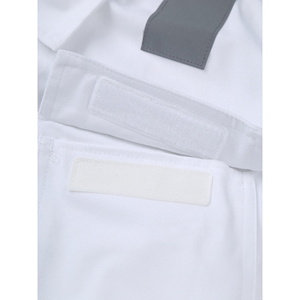 เสื้อกั๊กนิรภัยแบบสะท้อนแสง OEM พรีเมียม คอมฟอร์ท ไฮ-วิส มาตรฐาน ANSI Class 1 EN ISO Class 2 ป้องกันไฟฟ้าสถิตย์ ไฟ LED กระพริบ กันน้ำ มีกระเป๋าหน้า - Product Image 5