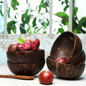 ชามเปลือกมะพร้าวสุดฮิต เป็นมิตรกับสิ่งแวดล้อม เหมาะสำหรับรับประทานอาหารและใช้ในบ้าน - Product Image 1