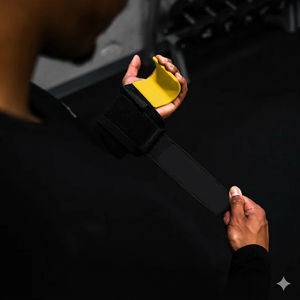 Customized Heavy Duty Breathable Portable Power <b>Weight</b> Lifting Hooks Professional Protection for Unisex Gym Fitness <b>Training</b> - Product Image 6