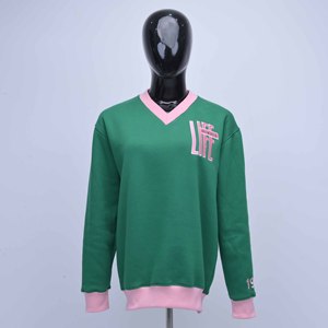 เสื้อสเวตเชิ้ตแฟชั่นคุณภาพสูงสำหรับผู้หญิง ดีไซน์ทันสมัย สวยสง่า เหมาะสำหรับใส่กลางแจ้ง เนื้อผ้านุ่มสบาย แขนยาว คอวี - Product Image 1