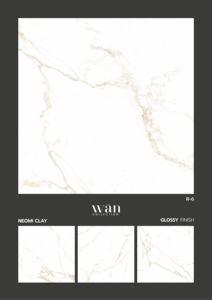 กระเบื้องพอร์ซเลนคุณภาพสูง ขนาด 600x600 มม. ออกแบบมาเพื่อให้สะท้อนแสงอย่างสวยงาม มีพื้นผิวเรียบเนียน พร้อมให้ความรู้สึกหรูหรา - Product Image 5