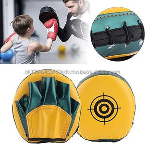 Mini PU Guantes de boxeo Kickboxing MMA Muay Thai Hand Strike Punching Focus Target para uso físico - Product Image 4