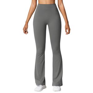Pantalon de yoga et de fitness quotidien, coupe bootcut, ourlet évasé, en maille extensible, avec logo personnalisé, fabricant de vêtements de sport, vêtements de yoga et de fitness - Product Image 6
