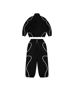 High Quality Crinkle Nylon Windbreaker <b>Tracksuit</b> - Nylon Taslan - <b>Vintage</b> Retro B2B Manufacturer - Product Image 2