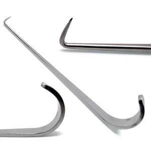 Ensemble d'instruments chirurgicaux angulaires autoclavables en acier inoxydable de qualité supérieure pour usage ORL, crochet trachéal manuel de la marque Metal Med Corporation - Product Image 3