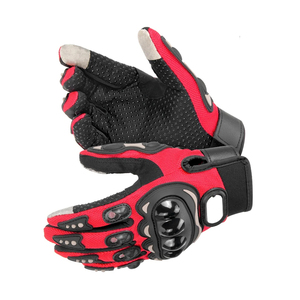 PU Leather Racing Motorbike <b>Gloves</b> <b>Touch</b> Screen Breathable Waterproof Quick Dry Full Finger Motorcycle <b>Gloves</b> - Product Image 6