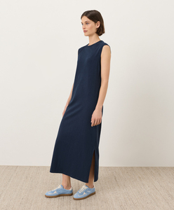เดรสยาวแฟชั่นใหม่ขายส่งสำหรับผู้หญิง ดีไซน์หรูหรา คอกลม แขนกุด - Product Image 2