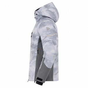 Men's Hooded Ski <b>Jacket</b> Cloud Print <b>Waterproof</b> 10,000mm Synthetic Insulated Outdoor Wear - Product Image 3