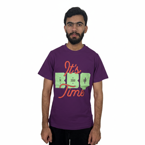 เสื้อยืดผู้ชายคุณภาพสูง เสื้อลำลอง แขนสั้น สีพื้น ผ้าฝ้าย สไตล์ไฮสตรีท ไซส์ใหญ่ คอกลม - Product Image 1