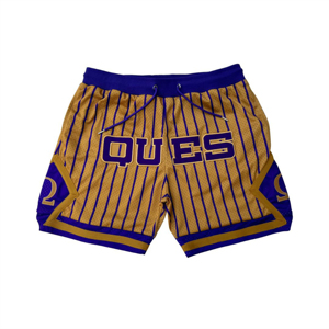 Shorts en maille solide personnalisés pour adultes - Vêtements de course respirants à séchage rapide avec taille élastique et design personnalisé - Product Image 4