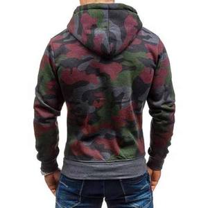 Sweat à capuche zippé 100 % coton molletonné pour homme, coupe ample, couleur unie, commande en gros, logo personnalisé, service OEM, séchage rapide, collection automne 2026 - Product Image 5