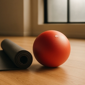 20cm PVC Mini Fitness <b>Pilates</b> Rehabilitation Training Fascia <b>Ball</b> Explosion-Proof Yoga Eco-friendly Round Universal - Product Image 4