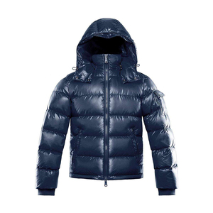 Veste d'hiver matelassée pour homme, veste matelassée rembourrée pour homme, doudoune d'hiver tendance pour homme pour vêtements de marque privée - Product Image 4