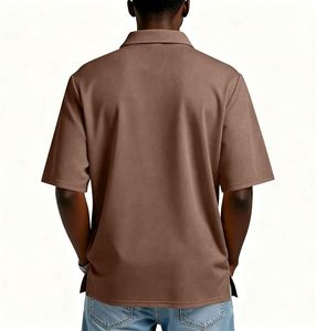 Polo de Lujo para Hombre, Camiseta Polo de Algodón Suave de Primera Calidad, Manga Corta, Informal, para Golf y Tenis, con Bordado y Logotipo Personalizados - Product Image 2