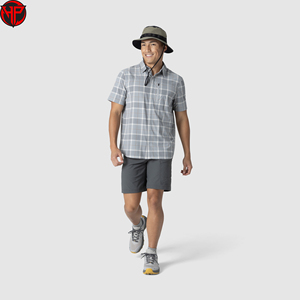 Pantalones Cortos Chino para Hombre, Cintura Media, Tejidos, para Exteriores, Transpirables, de Secado Rápido, Elásticos, de Color Sólido, con Bolsillos Tipo Cargo, Casuales, para Senderismo - Product Image 5