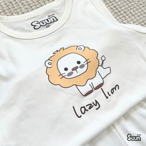 Ensemble de vêtements pour enfants, ensembles de vêtements pour filles, doux et légers, vêtements d'été, origine Vietnam, coton, ensembles pour enfants, confort toute la journée - Product Image 1