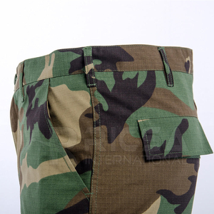 Pantalones Cortos de Caza para Hombre, 100% Algodón, Tejido de Punto, Diseño Cargo Utilitario para Exteriores, Ligeros, Transpirables, de Secado Rápido, para Senderismo y Camping - Product Image 4