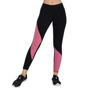 Hot Sale Latest Design Elegant Women Sport <b>Leggings</b> Solid High Waist Breathable Spandex/<b>Polyester</b> Eco-Friendly UV Protection - Product Image 5