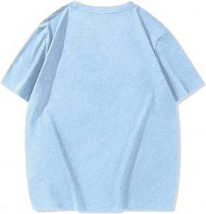 T-shirts pour hommes grandes tailles en coton et polyester, manches courtes, respirants et confortables, style Ringer, été, 100% coton. - Product Image 1