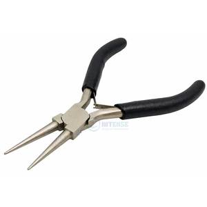 Alicates de Punta Redonda para Joyería, Herramienta de Precisión para Enhebrar Alambre, Acero Inoxidable, Mandíbula Lisa, Herramienta para Abalorios, Agarre Duradero - Product Image 1