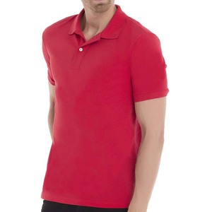 เสื้อโปโลเปล่าแบบขายส่ง 100% โพลีเอสเตอร์ เสื้อโปโลสั่งทำสำหรับผู้ชาย - Product Image 4