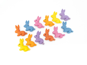 Wholesale Handmade Multicolor Felt & Yarn Easter Bunny Shapes Garlands Kids Crafts Spring Decorations Craft Supplies <b>DIY</b> <b>Kits</b> - Product Image 4