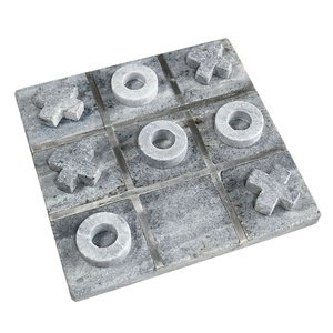 Best Seller <b>Marble</b> Heart Cross Puzzle Board Handmade Stone <b>Game</b> Decor Premium Tabletop Gift for Family Entertainment Set TrendUp - Product Image 1