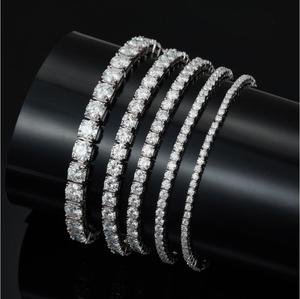 Bracelet de qualité supérieure, nouveau design, cadeau tendance, bijoux brillants, accessoires, bracelet diamant pour femmes, d'Inde. - Product Image 6