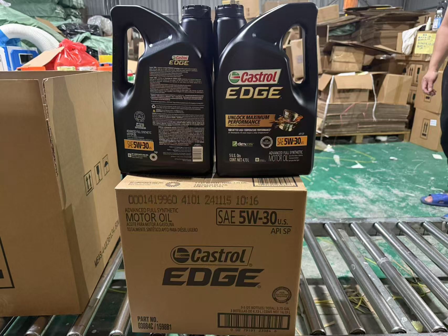 CASTROL 10W-40 Full Synthetic Engine Oil API SN SP Motor Lubricant for Gasoline Car Oil Parts Image 6