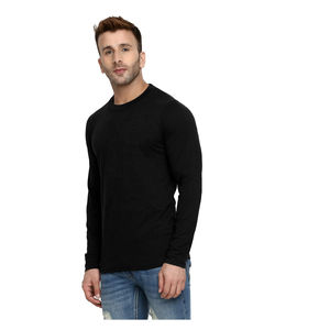 Camisetas personalizadas para hombre al por mayor, camiseta de manga larga de algodón extragrande con logo impreso personalizado para hombre - Product Image 4