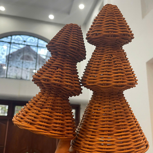 Árbol de Navidad de ratán de Vietnam para la fabricación de accesorios únicos para el hogar, línea de regalos exclusivos, suministro administrado por 99 Gold Data Co. - Product Image 3