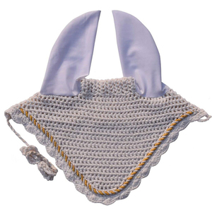 Handmade Adjustable Knitted <b>Equestrian</b> Fly Veil Winter Windproof Quick Dry Horse Fly Protection Ear Bonnet Unique - Product Image 1