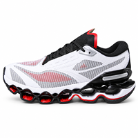 Chaussures de course à coussin d'air pour hommes, baskets respirantes en maille absorbant les chocs, légères, décontractées, athlétiques, vente en gros
