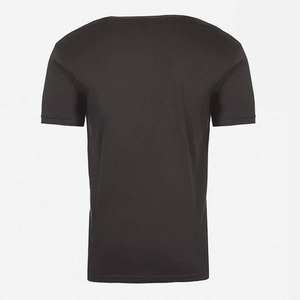 T-shirt 100% coton pour homme, coupe ample, imprimé, été, fin, mode, couleur unie, slim, respirant. - Product Image 2