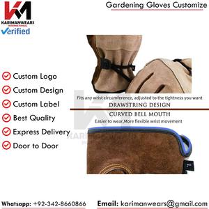 Guantes de Jardinería con Logotipo Personalizado, Tela Impermeable, Envío Rápido, OEM, Guantes de Jardinería Resistentes, Palma Antideslizante, Precio al por Mayor - Product Image 5