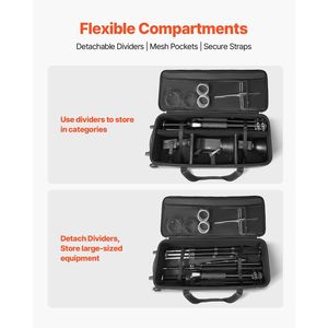 <b>Camera</b> & <b>Video</b> Equipment Trolley Case 35.83 X 11.81 X 14 in Rolling Studio Carrying <b>Bag</b> for Studios - Product Image 6